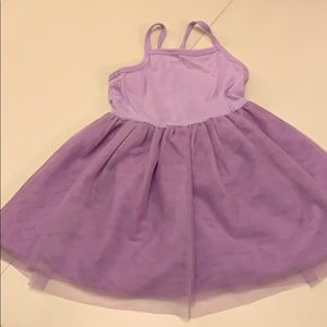 Purple tutu dress